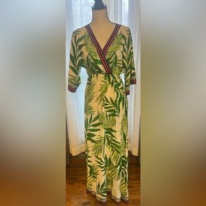 EUC Flying Tomato Palms Kimono Maci Dress Size Small